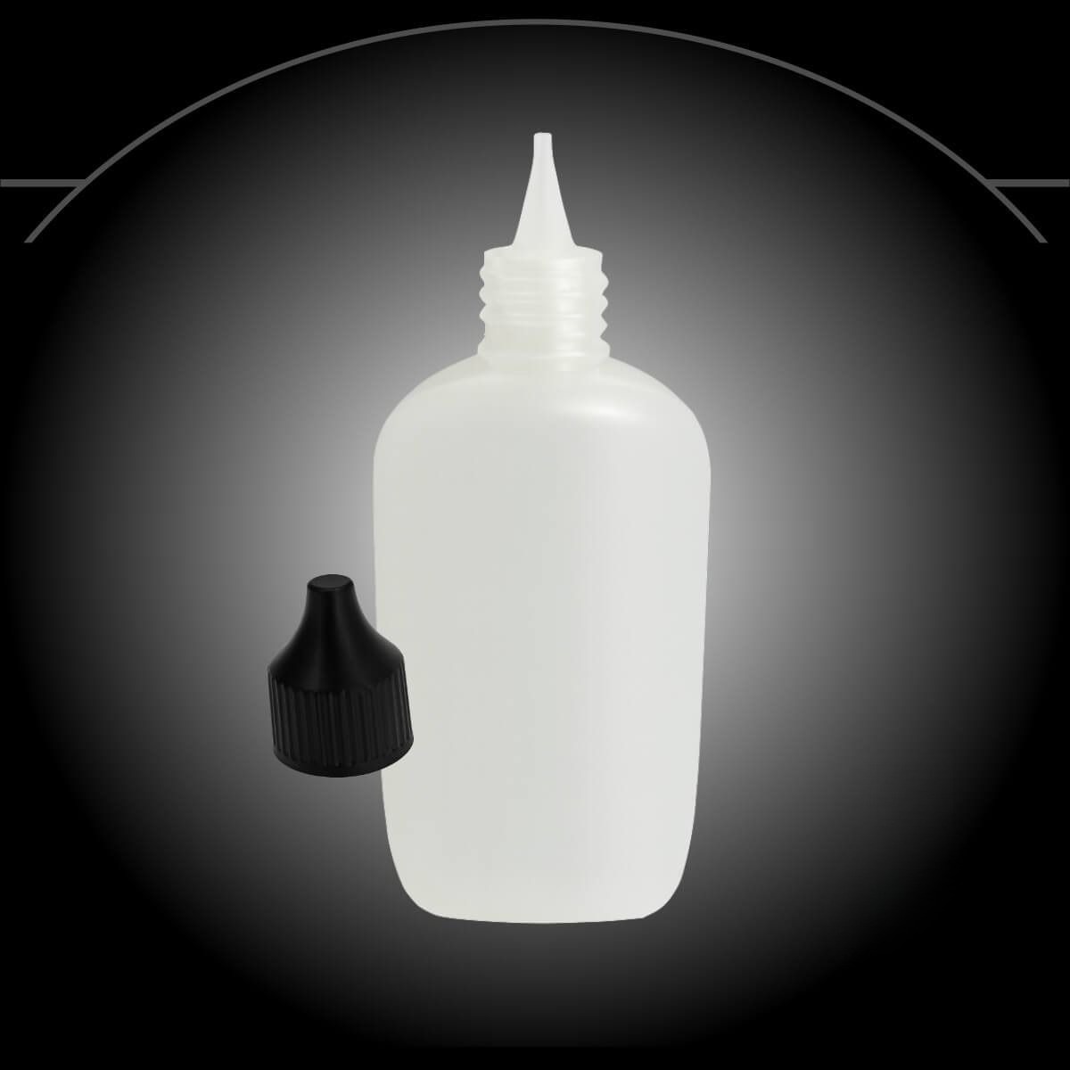 100 ml E-Liquid Flach-Flasche Dropper