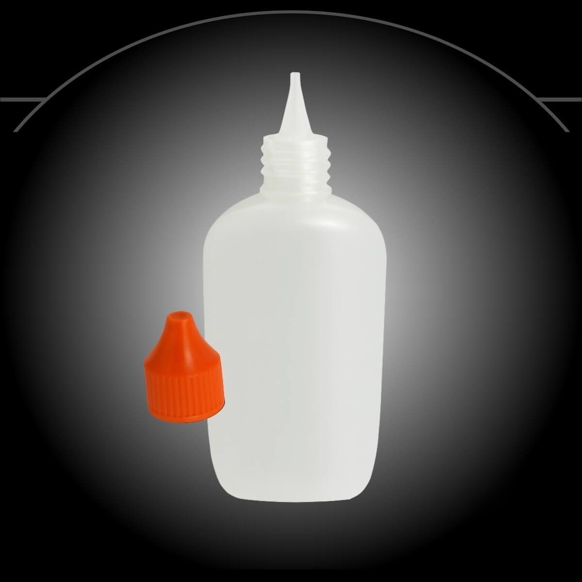 125 ml E-Liquid Flach-Flasche Dropper