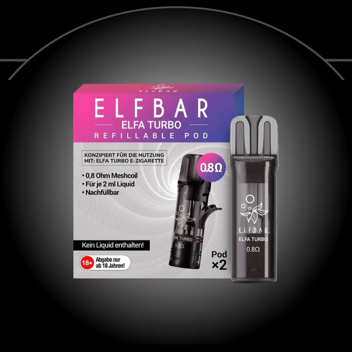 2x Elfbar Turbo Nachfüllbare Pods
