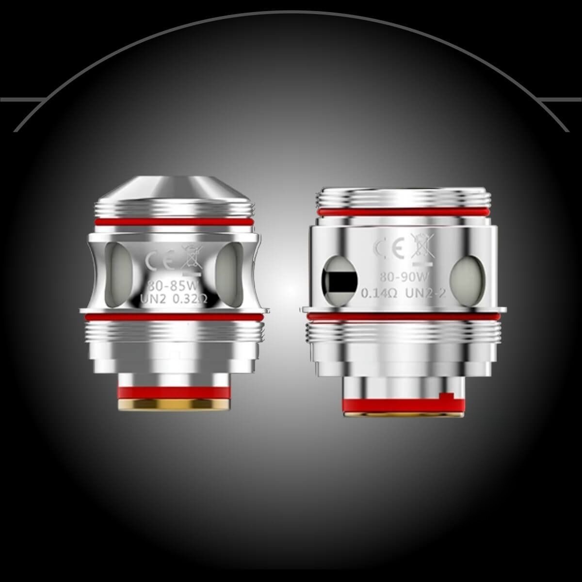 2x Uwell Valyrian 3 UN2 Mesh Coil Verdampferkopf