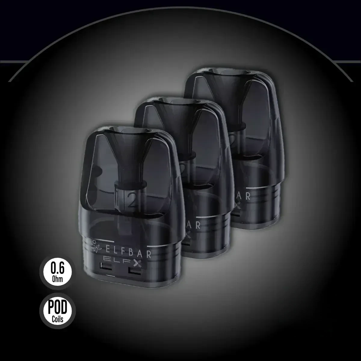 3x Elfbar ELFX Dual Mesh Pod