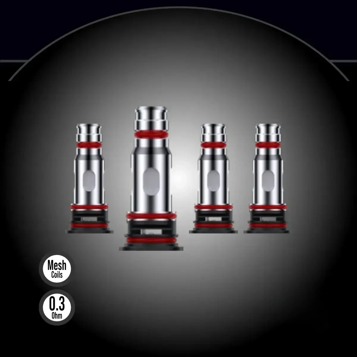 4x UWELL Crown X Coil Verdampferkopf