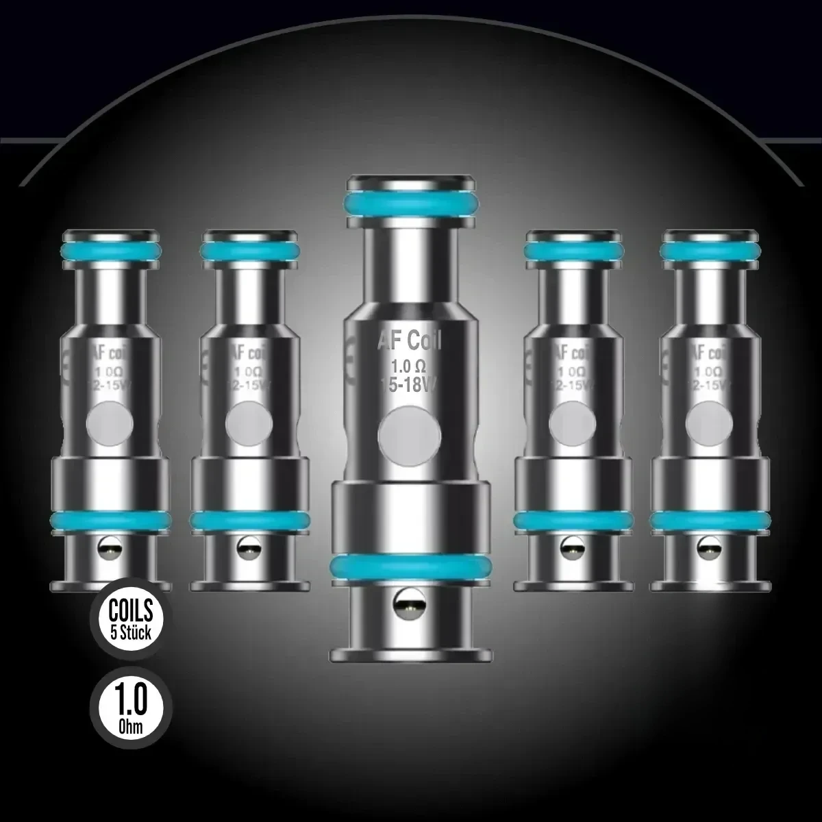 5x Aspire AF Mesh Coil