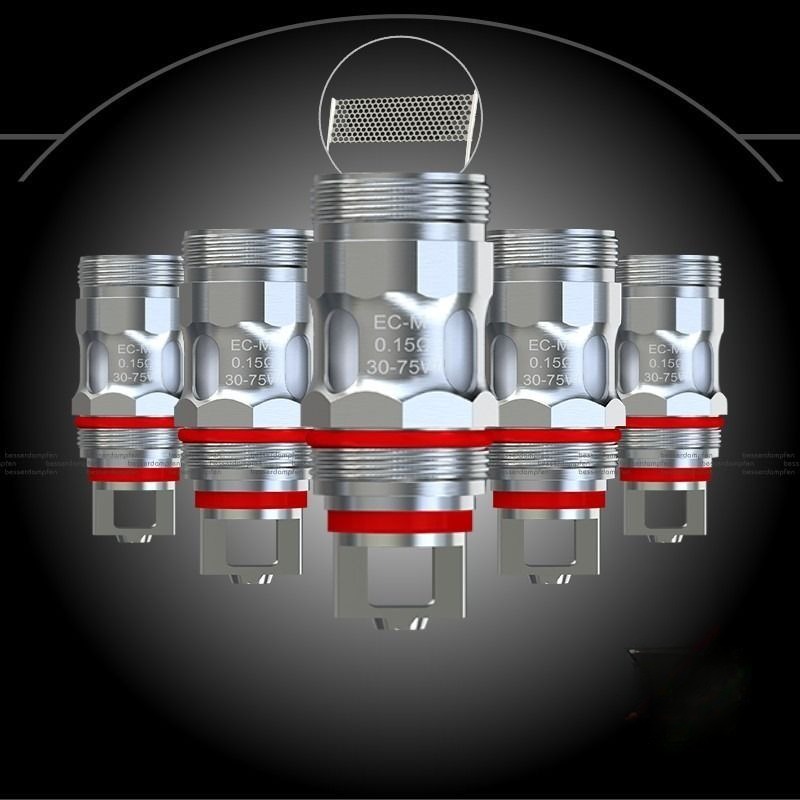 5x Eleaf EC-M Mesh Coils - 0.15 Ohm