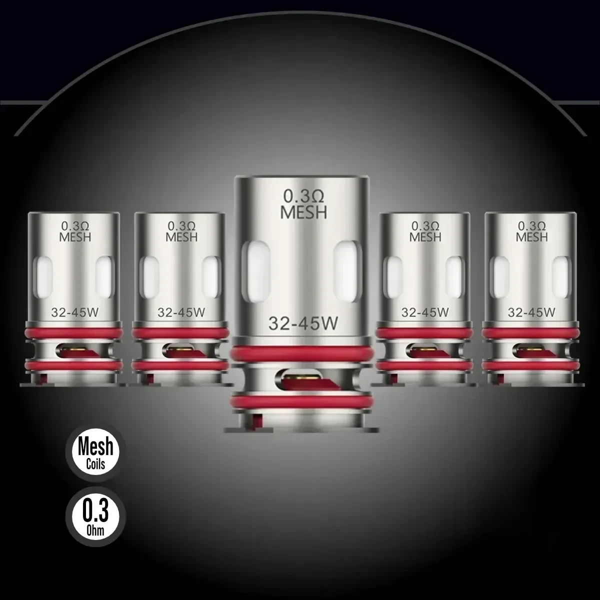 5x Vaporesso GTX Mesh Coil Verdampferkopf