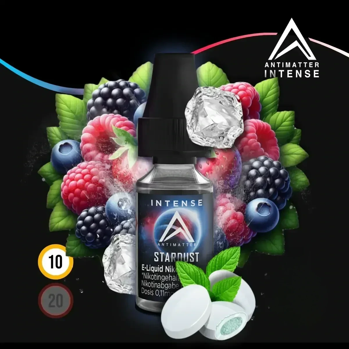 ANTIMATTER INTENSE Stardust Nikotinsalz Liquid 10 ml