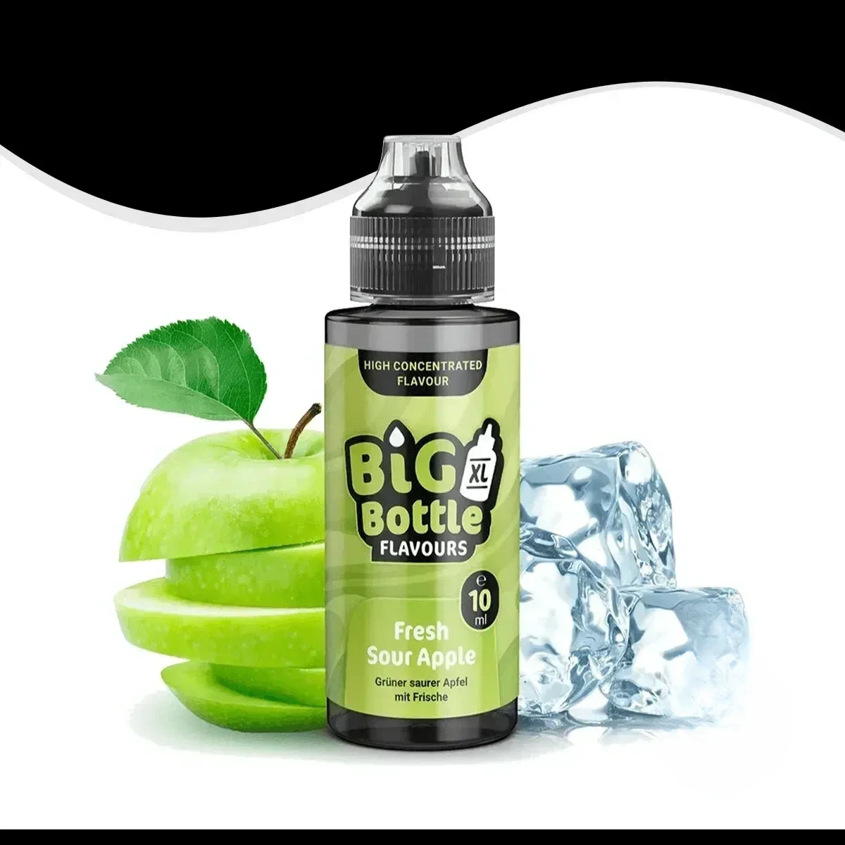 BIG BOTTLE FLAVOURS Fresh Sour Apple Aroma - 10 ml