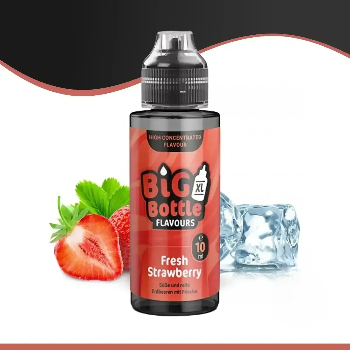 BIG BOTTLE FLAVOURS Fresh Strawberry Aroma - 10 ml