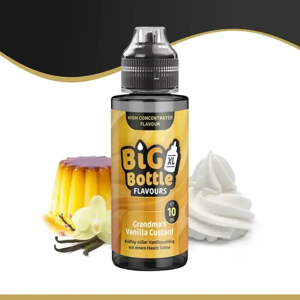 BIG BOTTLE FLAVOURS Grandma's Vanilla Custard Aroma - 10 ml