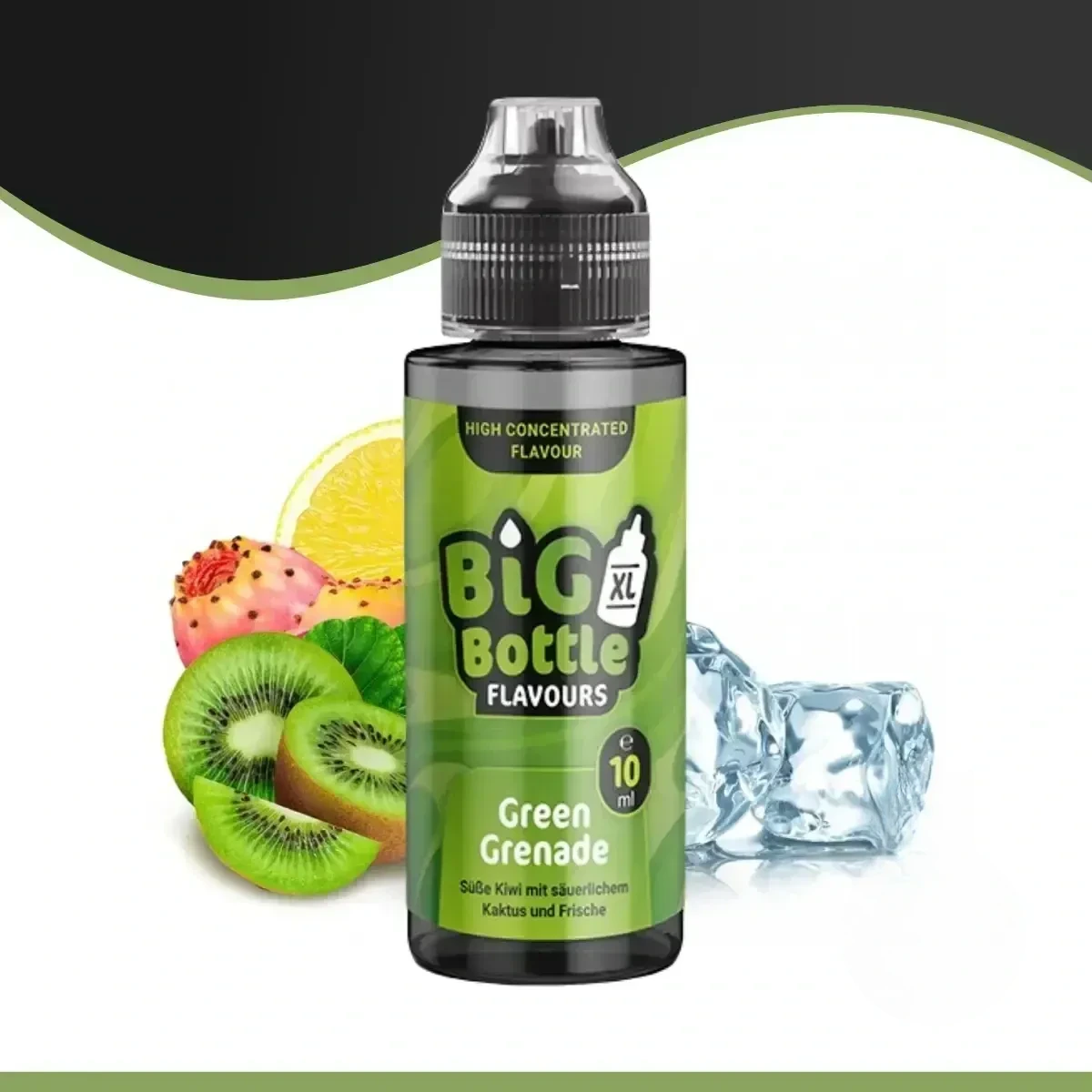 BIG BOTTLE FLAVOURS Green Grenade Aroma - 10 ml