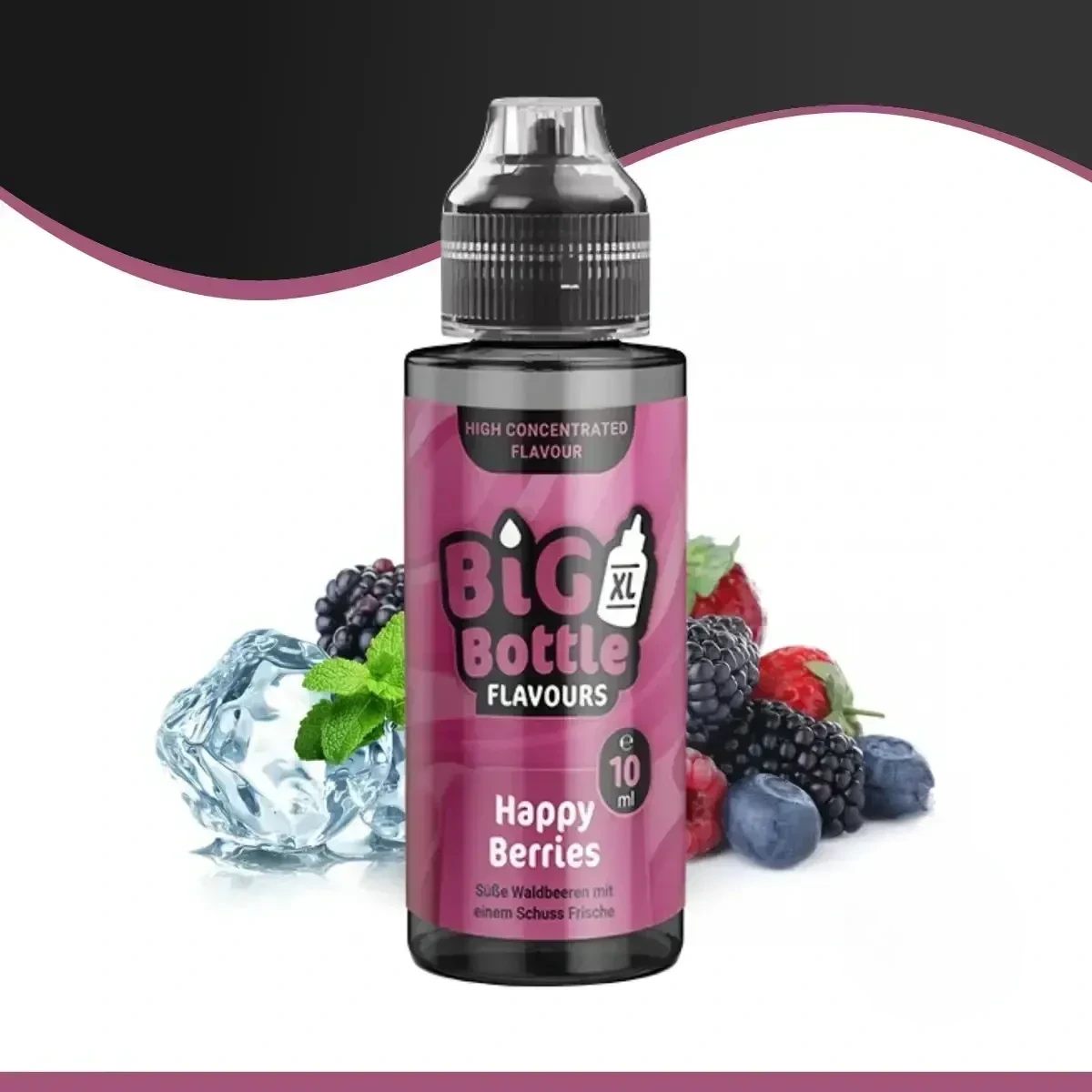 BIG BOTTLE FLAVOURS Happy Berries Aroma - 10 ml