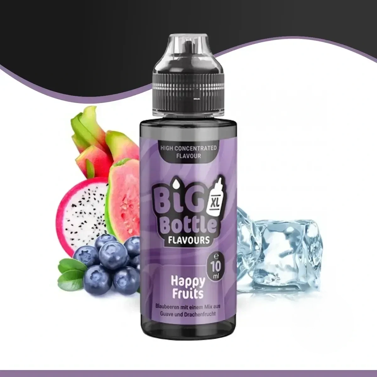 BIG BOTTLE FLAVOURS Happy Fruits Aroma - 10 ml