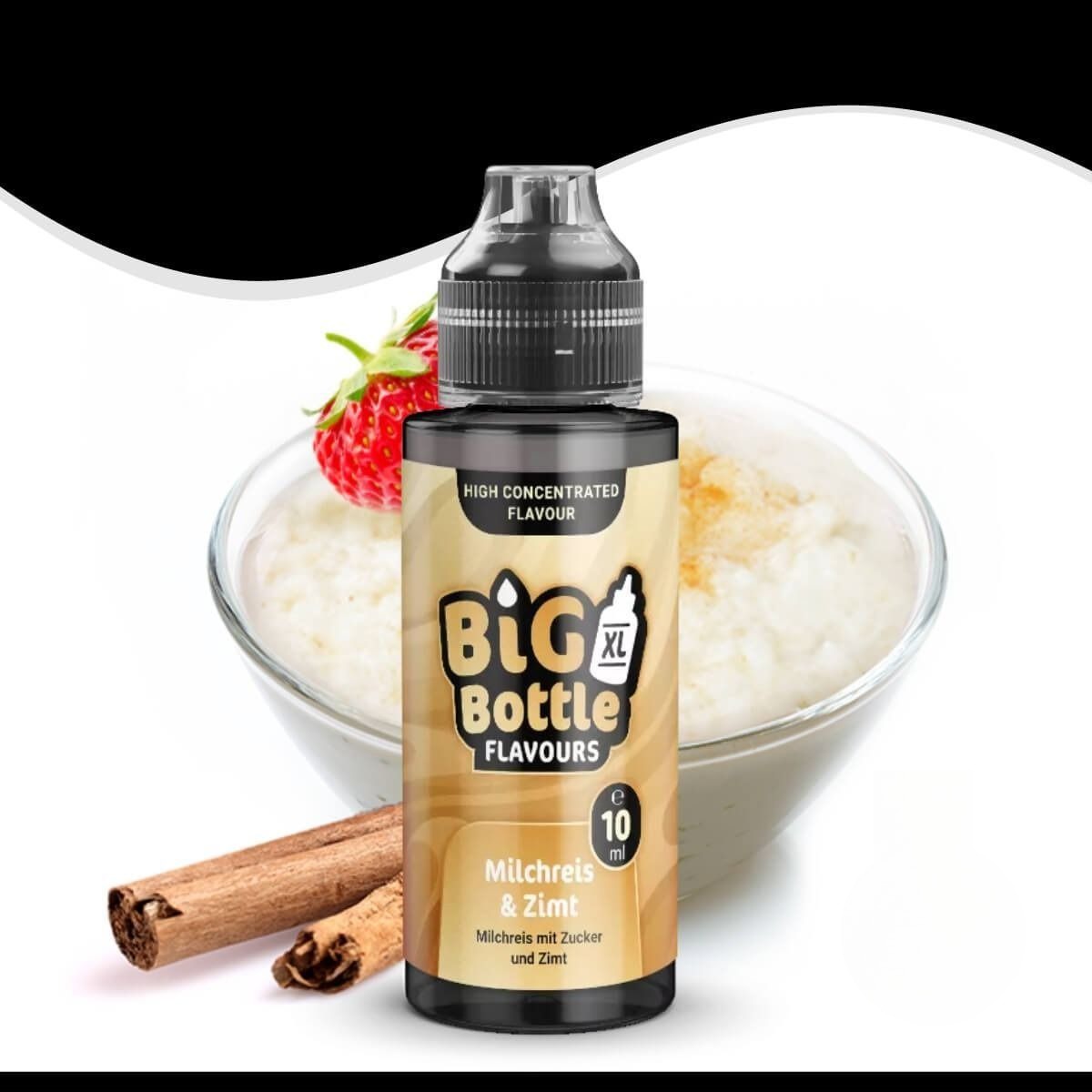 BIG BOTTLE FLAVOURS Milchreis mit Zimt Aroma - 10 ml