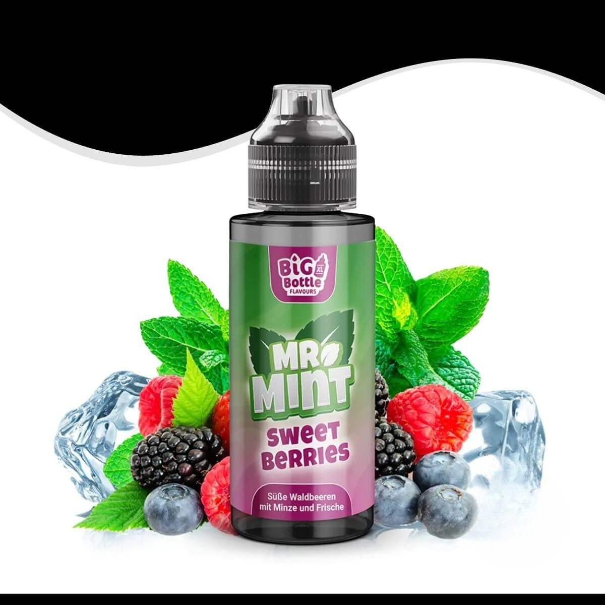 BIG BOTTLE FLAVOURS Mr. Mint Sweet Berries Aroma - 10 ml