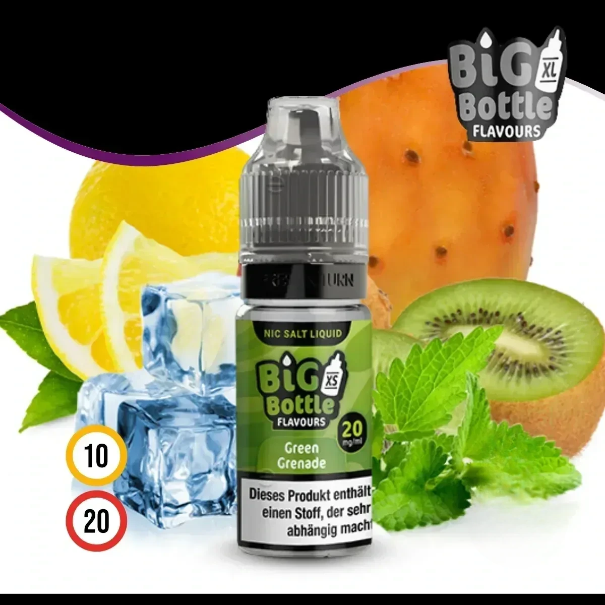 Big Bottle Green Grenade Liquid (Nic Salt)