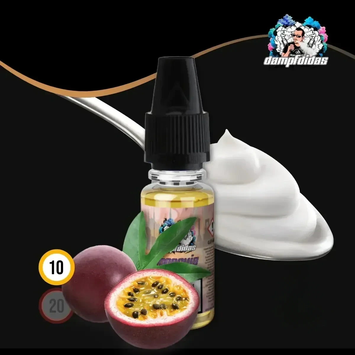 DAMPFDIDAS Jogocuja Nikotinsalz Liquid - 10 ml
