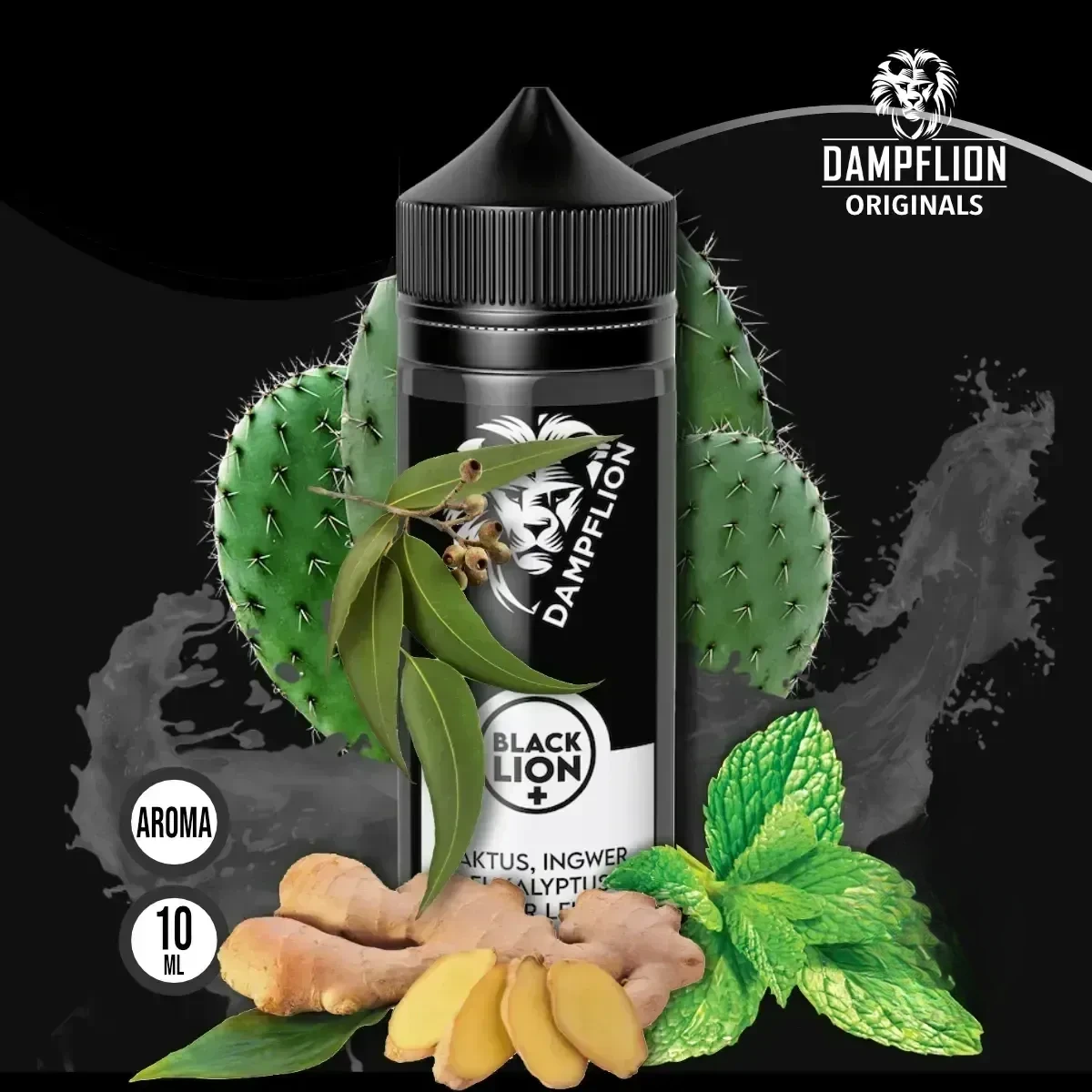 DAMPFLION Black Lion + Aroma - 10 ml