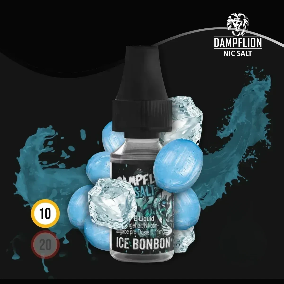 DAMPFLION INTENSE Ice Bonbon Overdosed Nic Salt Liquid
