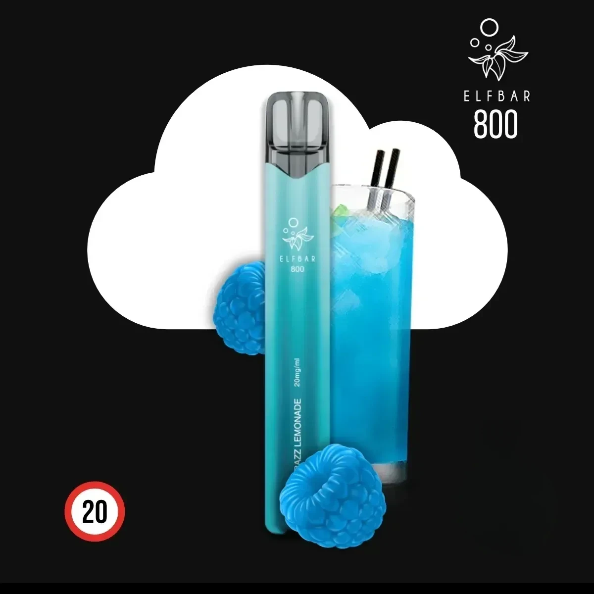 ELF BAR 800 Blue Razz Lemonade
