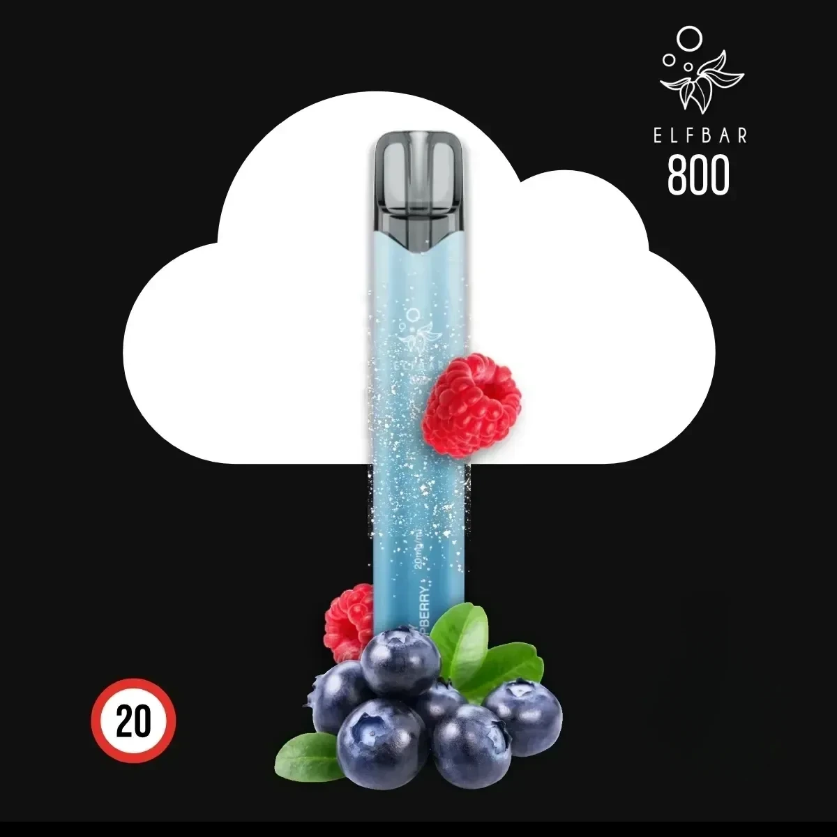 ELF BAR 800 Blueberry Sour Raspberry