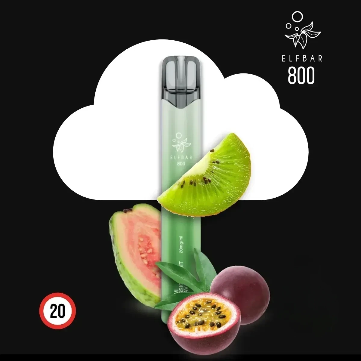 ELF BAR 800 Kiwi Passion Fruit Guava