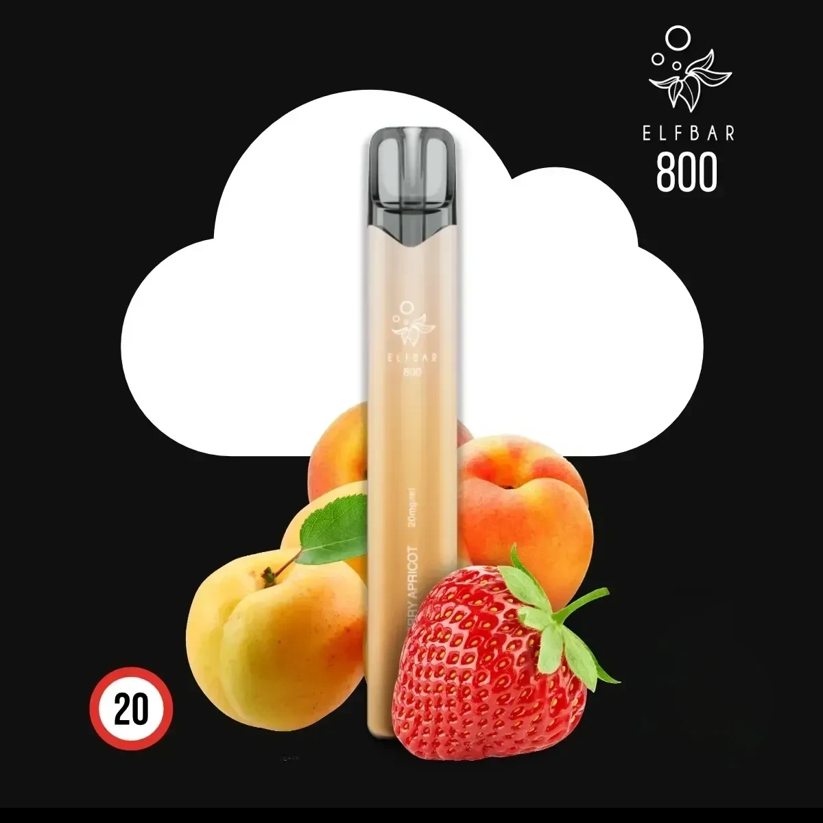 ELF BAR 800 Strawberry Apricot