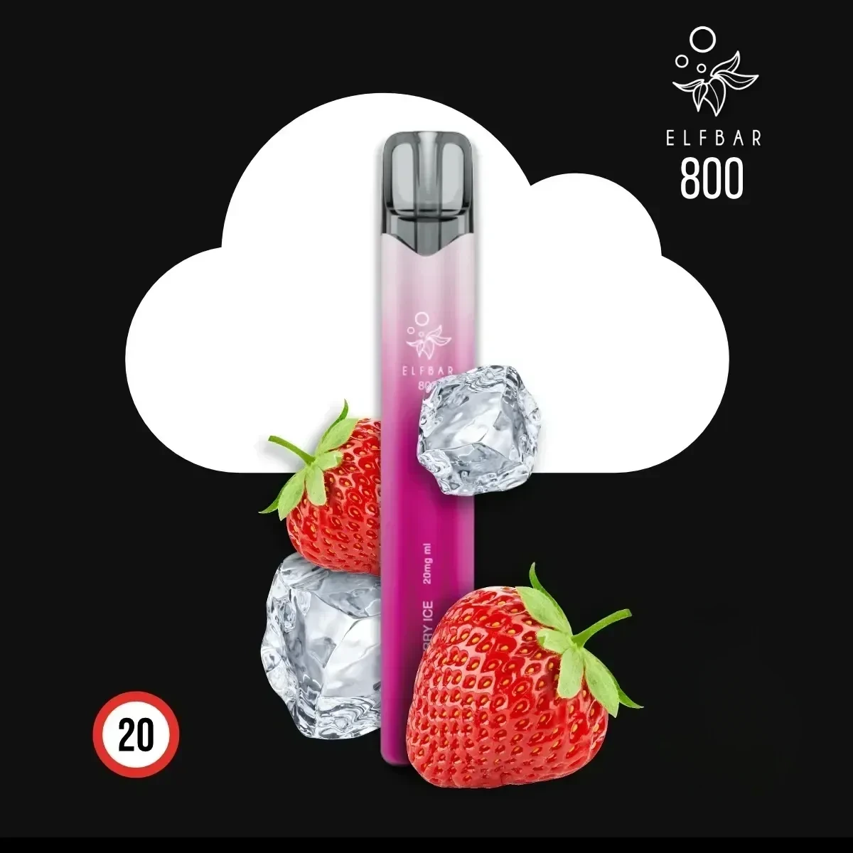 ELF BAR 800 Strawberry Ice