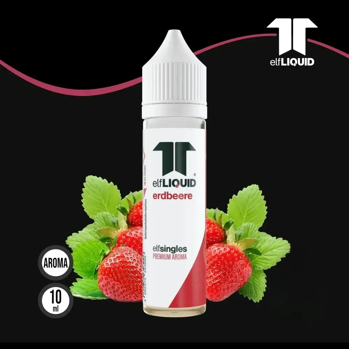 elf LIQUID Longfill Aroma Erdbeere - 10 ml