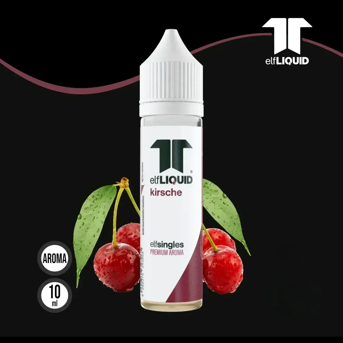 elf LIQUID Longfill Aroma Kirsche - 10 ml