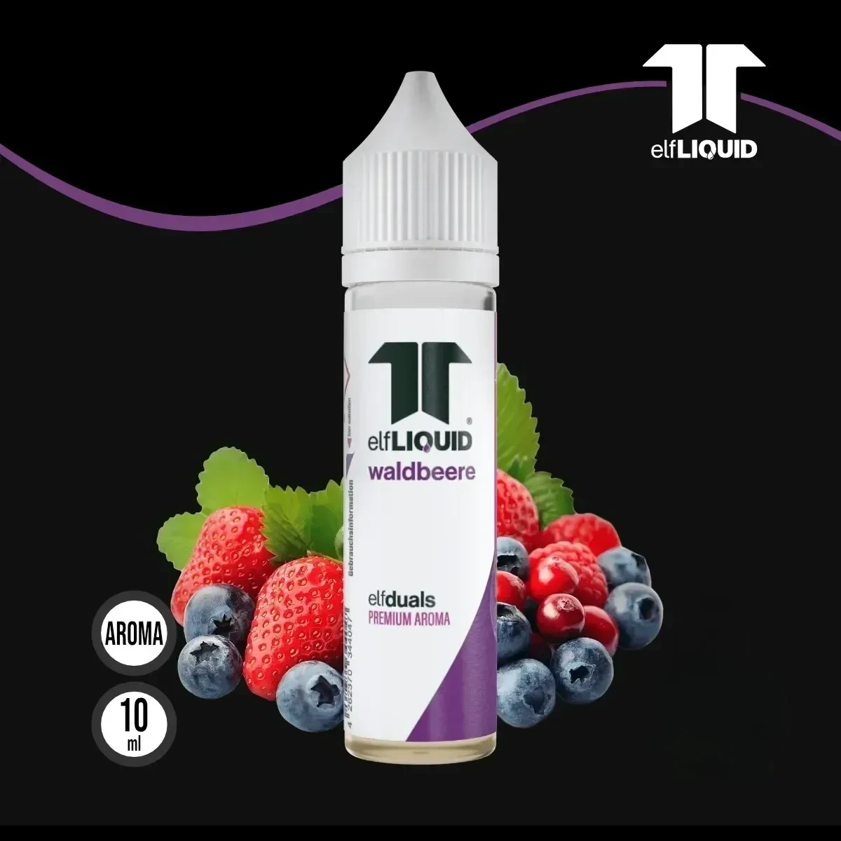 elf LIQUID Longfill Aroma Waldbeere - 10 ml