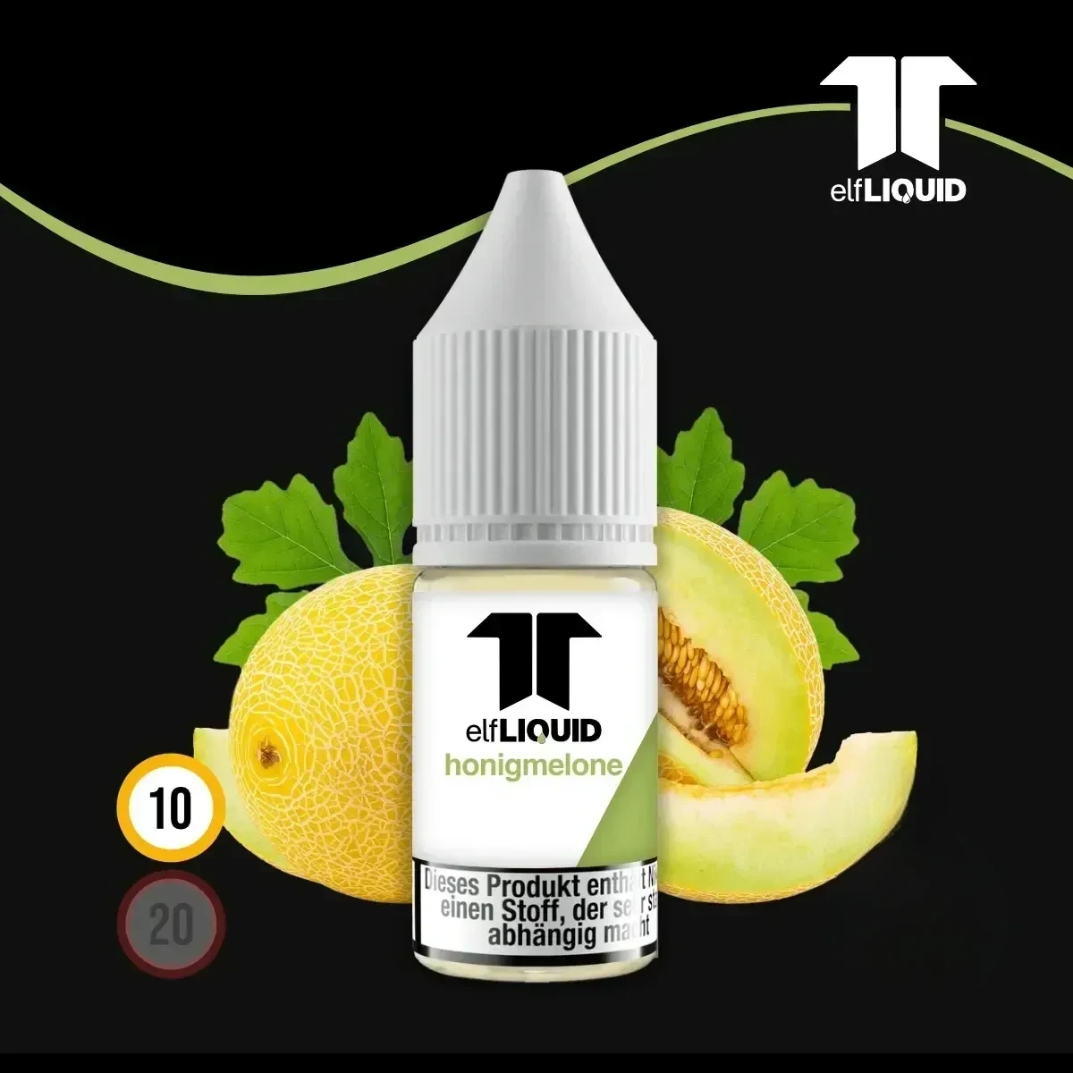 elf LIQUID Nikotinsalz Honigmelone - 10 ml