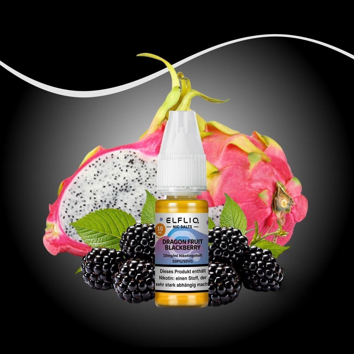 ELFLIQ by Elfbar Dragonfruit Blackberry Nikotinsalz Liquid - 10 ml