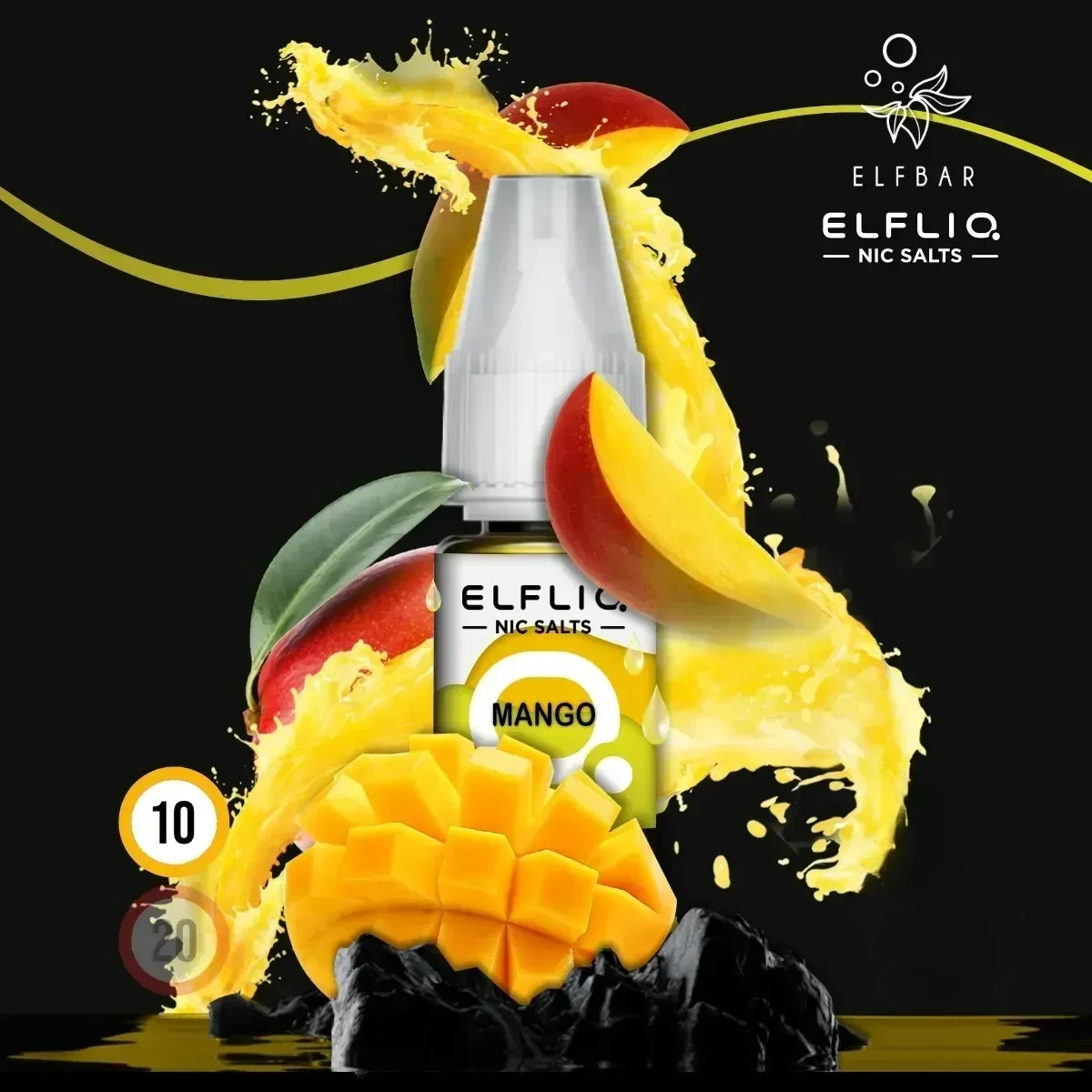 ELFLIQ by Elfbar Mango Nikotinsalz Liquid - 10 ml