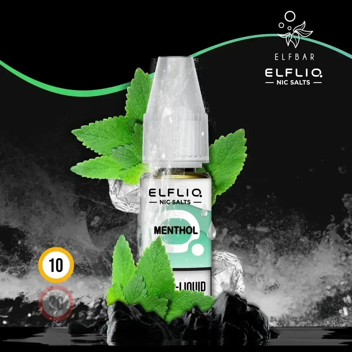ELFLIQ by Elfbar Menthol Nikotinsalz Liquid - 10 ml