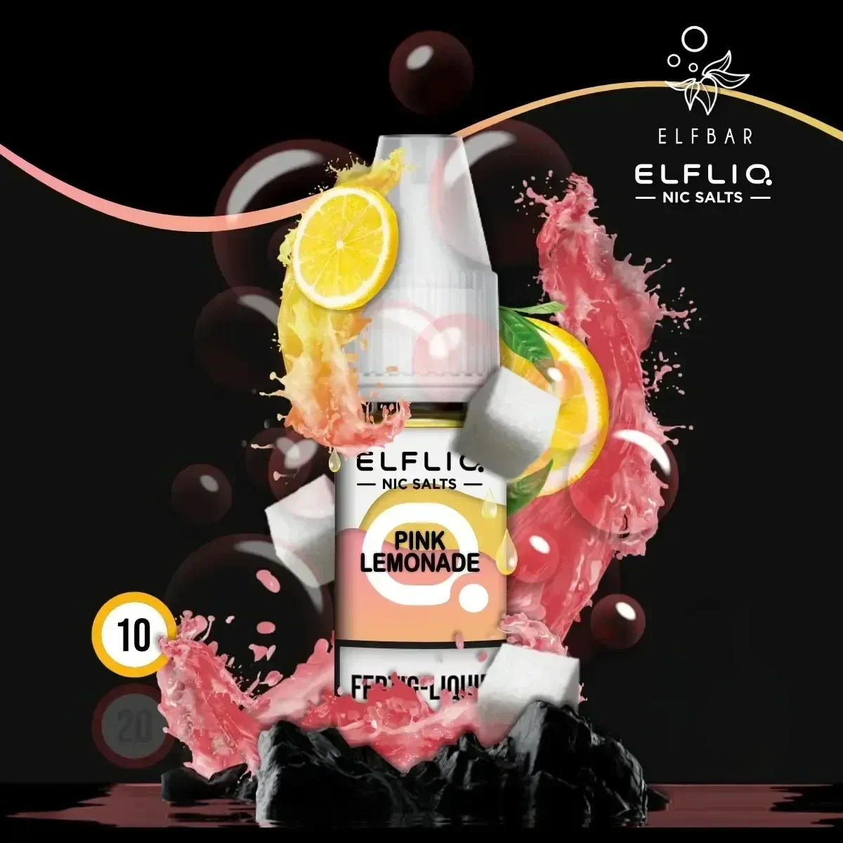 ELFLIQ by Elfbar Pink Lemonade Nikotinsalz Liquid - 10 ml