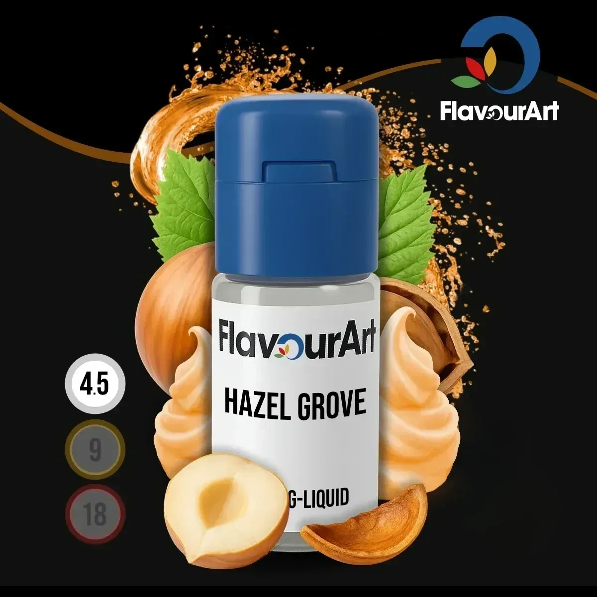 FlavourArt Nikotin Liquid Hazel Grove - 10 ml