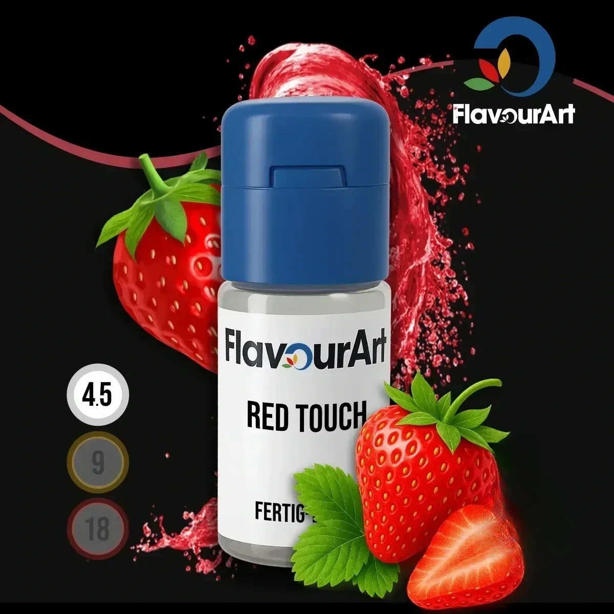 FlavourArt Nikotin Liquid Red Touch - 10 ml