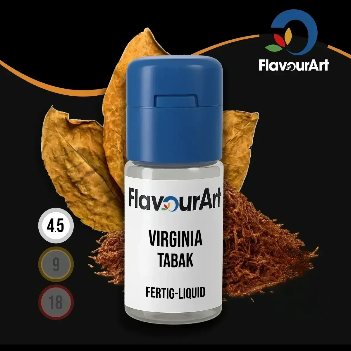FlavourArt Nikotin Liquid Virginia - 10 ml