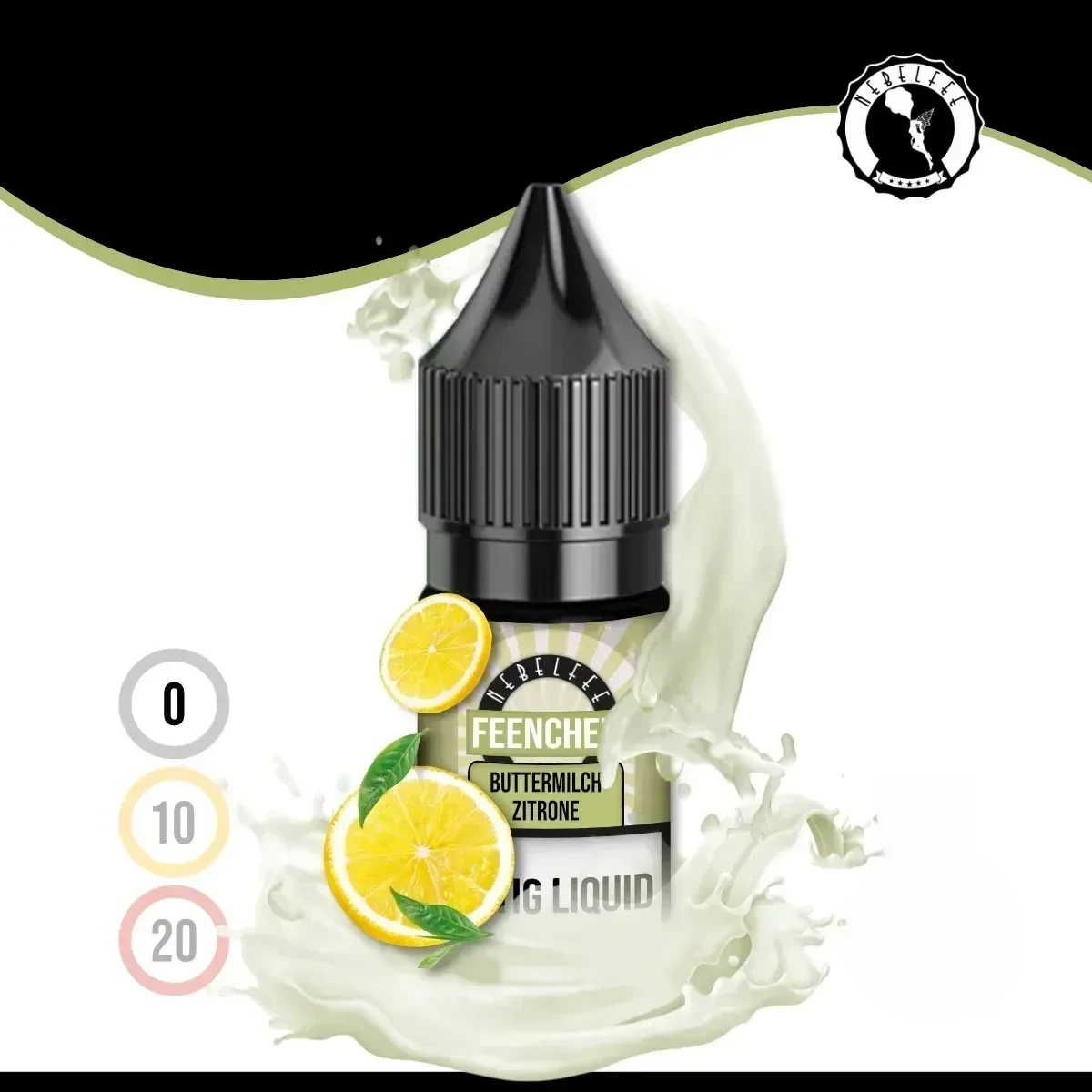 Nebelfee Buttermilch Zitrone Feenchen Liquid - 10 ml