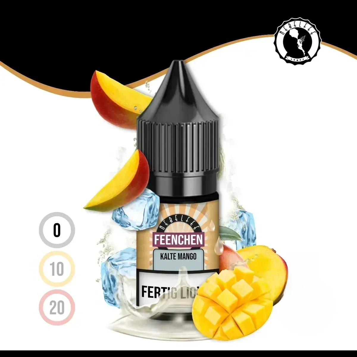 Nebelfee Kalte Mango Feenchen Liquid - 10 ml