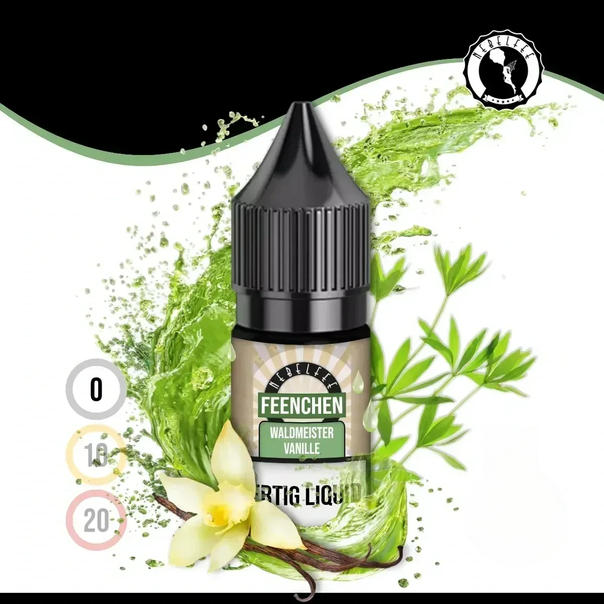 Nebelfee Waldmeister Vanille Feenchen Liquid - 10 ml