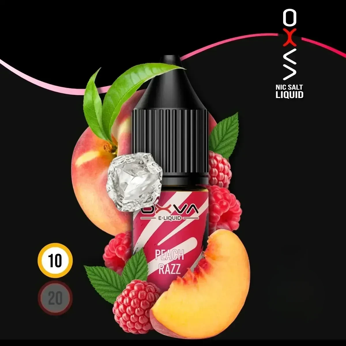 OXVA Peach Razz Nic Salt Liquid