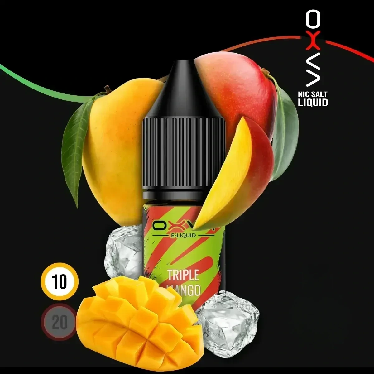 OXVA Triple Mango Nic Salt Liquid