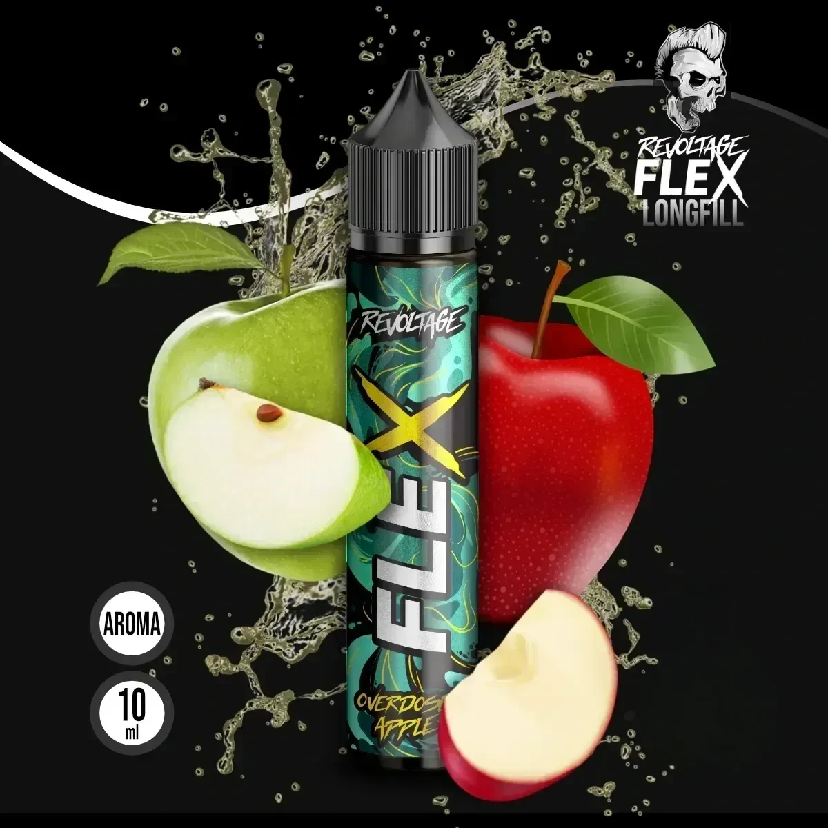 REVOLTAGE FLEX Overdosed Aroma Apple - 10 ml