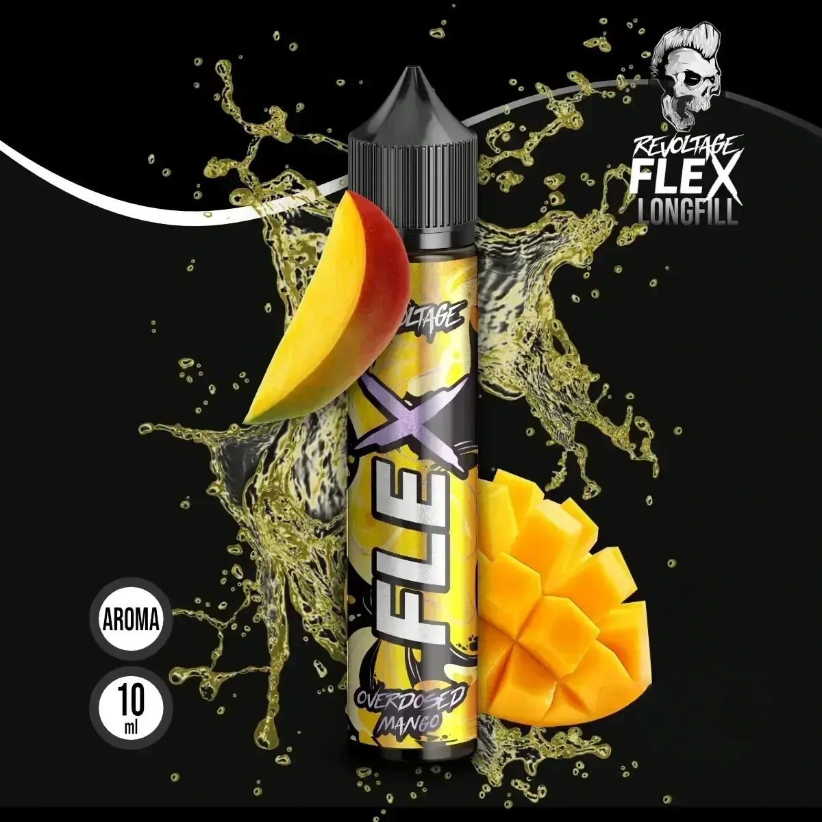 REVOLTAGE FLEX Overdosed Aroma Mango - 10 ml