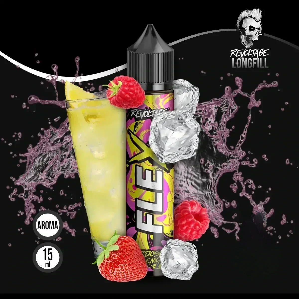 REVOLTAGE FLEX Overdosed Aroma Pink Lemonade - 10 ml