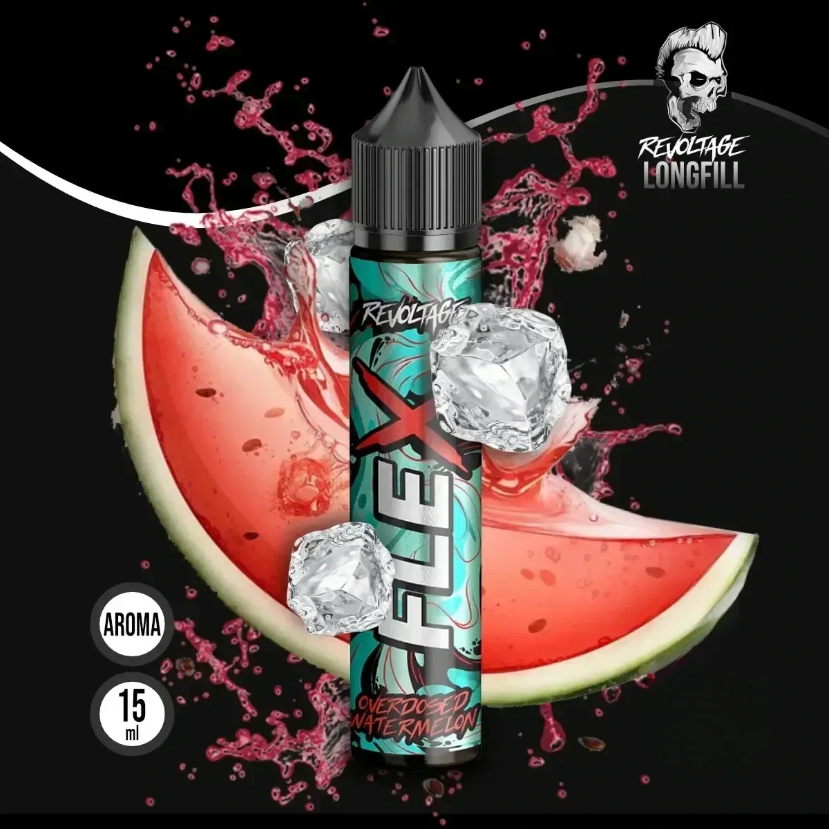 REVOLTAGE FLEX Overdosed Aroma Watermelon - 10 ml