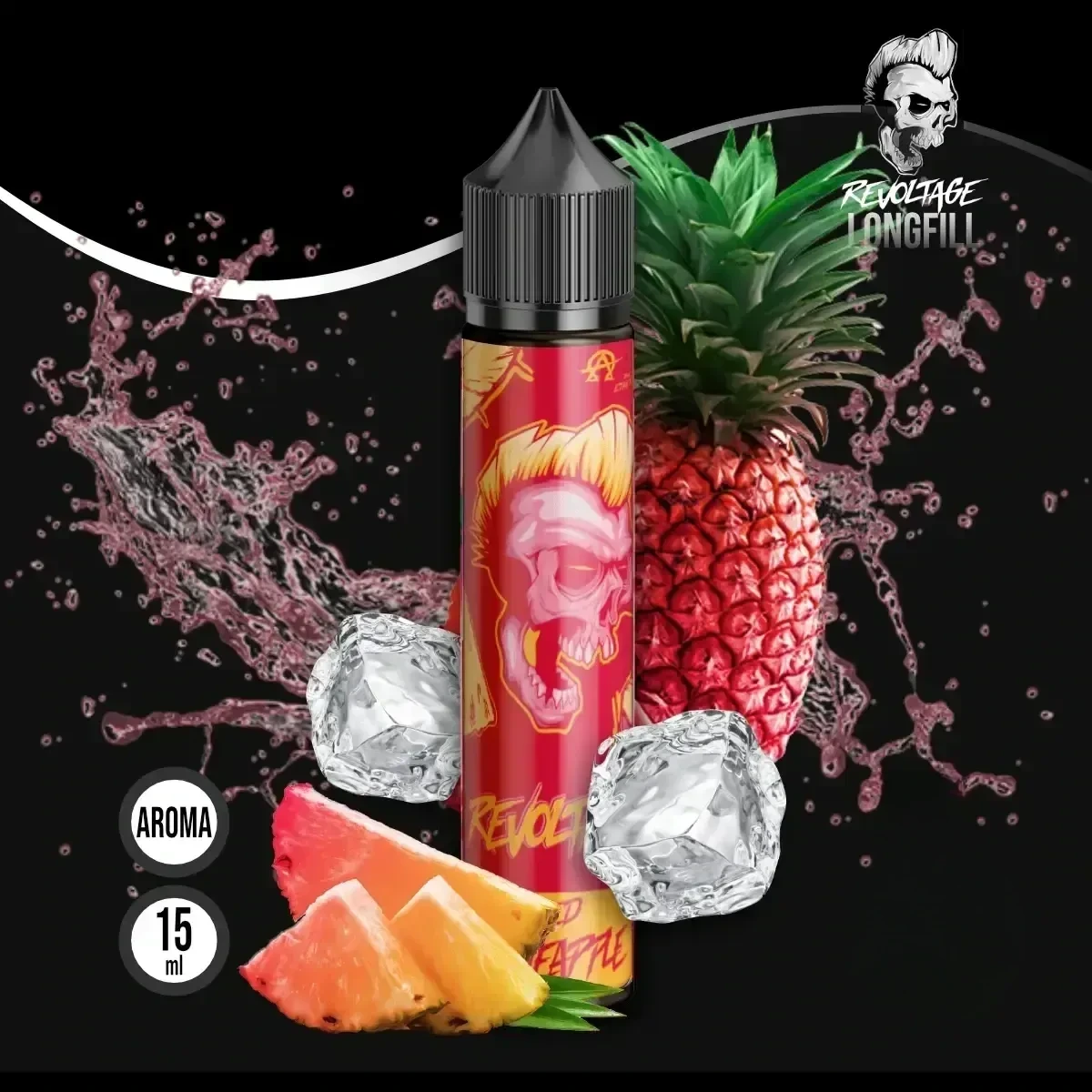 REVOLTAGE Longfill Aroma Red Pineapple - 15 ml