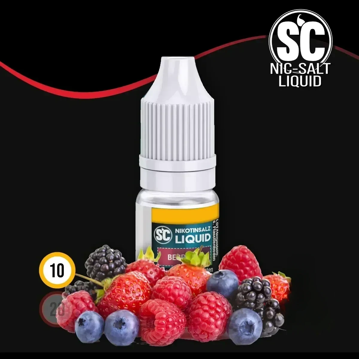 SC Berry Mix Nikotinsalz Liquid - 10 ml