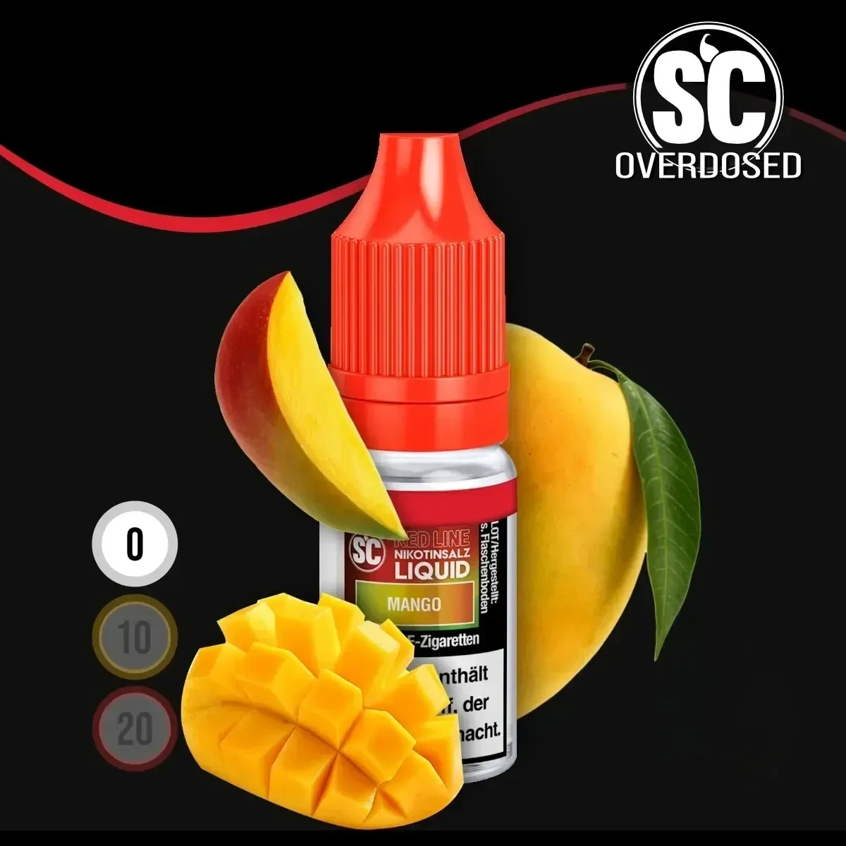 SC Red Line Mango Nikotinsalz Liquid - 10 ml